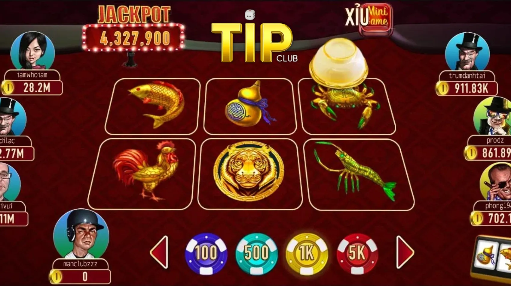 Hãy áp dụng kinh nghiệm chơi Bầu Cua tại TipClub Hãy áp dụng kinh nghiệm chơi Bầu Cua tại Tip Club