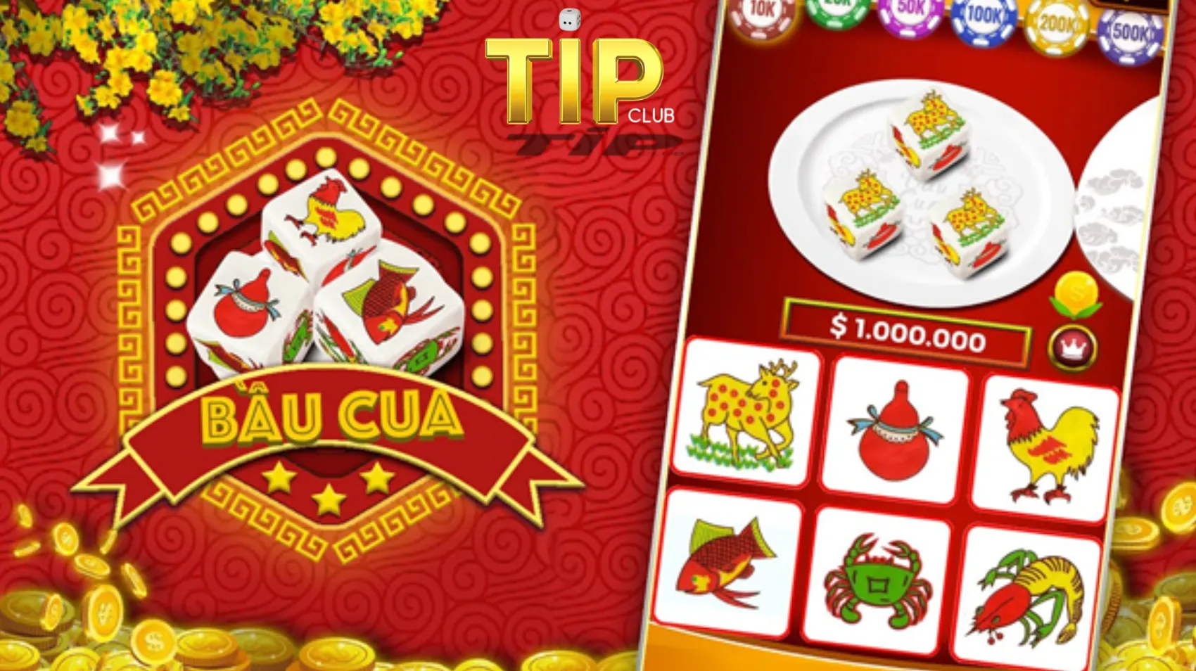 Bầu cua TipClub dễ chơi nhanh thắng Bầu cua Tip Club dễ chơi nhanh thắng