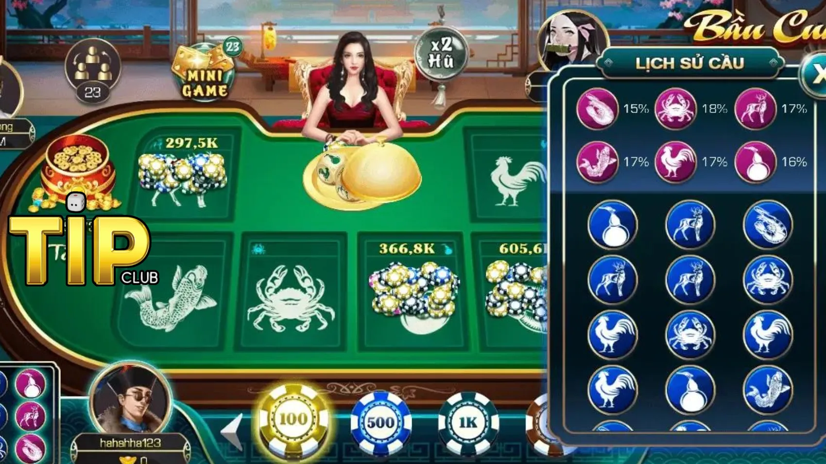 Cách chơi bầu cua tại TipClub cực đơn giản Cách chơi bầu cua tại Tip Club cực đơn giản